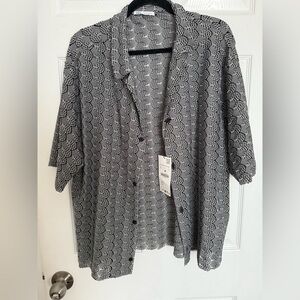 Brand new Zara Camp Collar Shirt